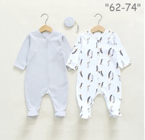 Комбинезон-слип, разноцветный(горошек)