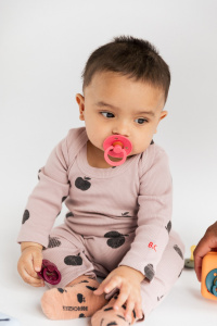 Пустышка латексная BIBS Colour - Coral