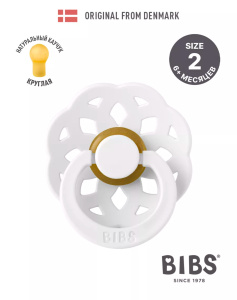 Пустышка латексная BIBS Boheme - White