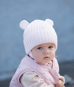 ШАПКА "Mishel", бл.розовый