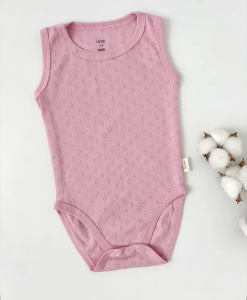 Боди "Ажурный", роза