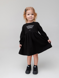 Платье, черный