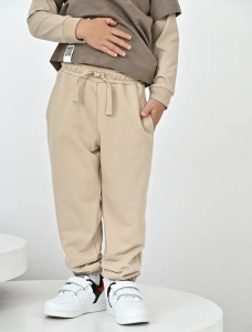 Джоггеры, бежевый
