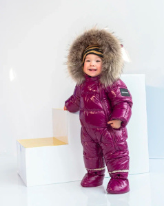 Комбинезон-трансформер Олли, сливовый