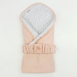 Одеяло с поясом, испанская роза