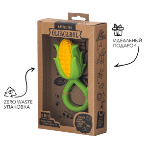 CORN RATTLE TOY, погремушка