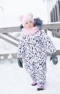 Комбинезон Фрост TF300 гр., dots pink