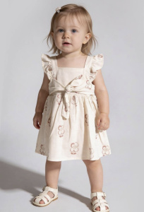 Платье, бежевый