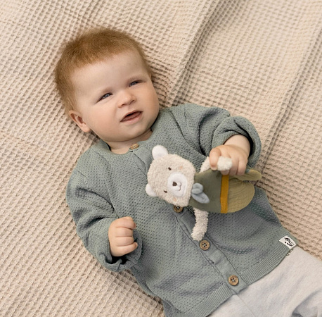 Игрушка-шуршалка Мишка fehnNATUR