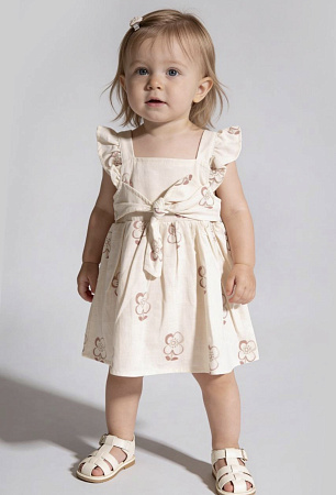 Платье, бежевый