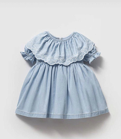 Платье, джинс