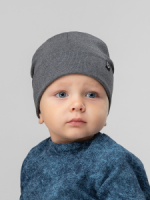 Шапка, серый меланж