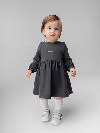 Платье, серый