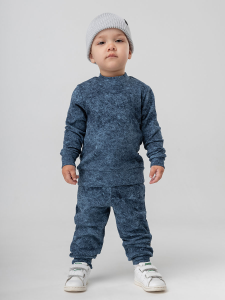 Костюм, сине-голубой