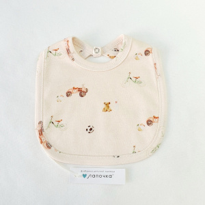 Фартук, бежевый/игрушки