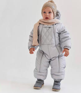 ЛЕОН комбинезон WINTER, светло-серый