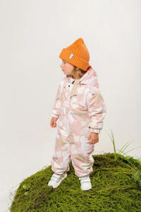 Комбинезон Синано 80 гр., dark pink flowers