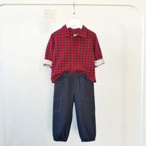 Брюки, синий/джинс