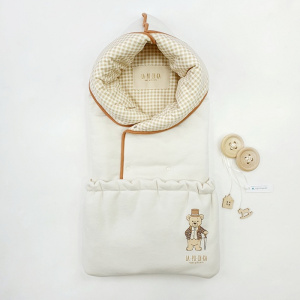 Конверт-одеяло утеплённое,  SoftTouch экрю