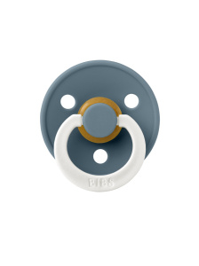 Пустышка латексная ночная BIBS Colour Glow - Petrol