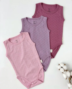 Боди  "Ажурный", сирень