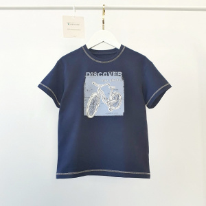 Футболка, тёмно-синий