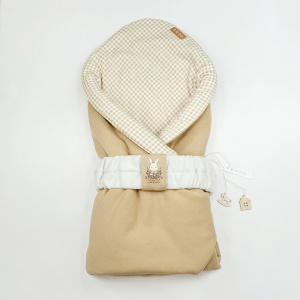 Одеяло утеплённое с поясом, SoftTouch бежевый