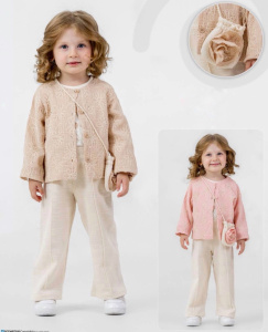 Комплект тройка, розовый