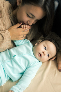 Justborn vibes Кофточка, голубой