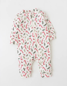 Комбинезон нательный "Candy" с манжетом, молочный