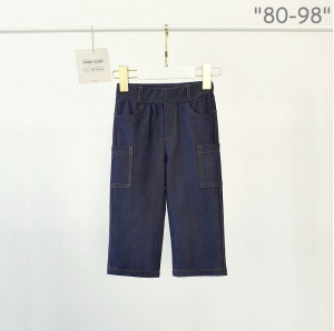 Брюки, синий джинс