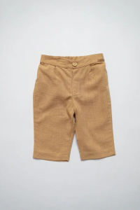 Брюки с пуговицей "Babyedel", Бежевый