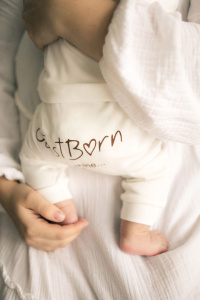 Justborn to shine Штанишки, молочный