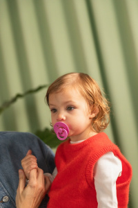 Пустышка латексная BIBS Colour - Bubblegum