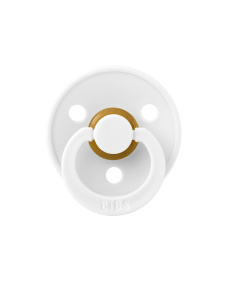 Пустышка латексная BIBS Colour - White
