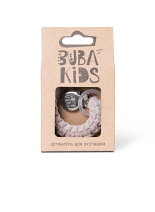 Держатель плетёный BUBA KIDS, Перламутр