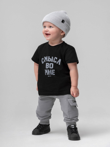 Брюки, серый