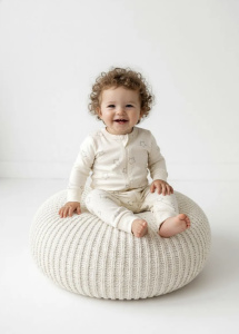 Комбинезон нательный "Маленький принц" с манжетом, звезды