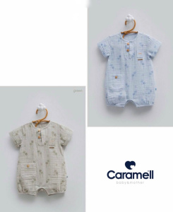 Комбинезон, муслин, серый