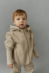 Justborn Утепленный комбинезон, STONE