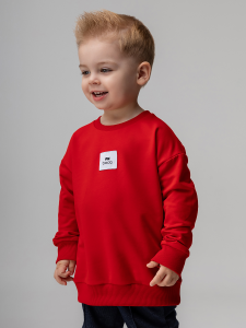 Свитшот, красный