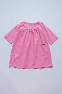 Платье с карманами "Babyedel", Розовый