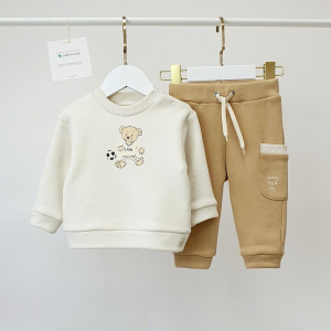 Комплект Свитшот+Брюки, SoftTouch экрю