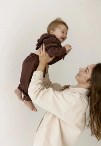 Justborn Спортивный костюм, шоколад