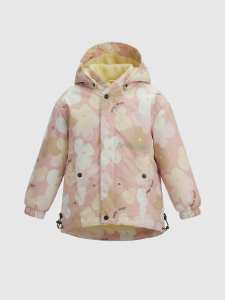 Куртка Каи 80 гр., dark pink flowers