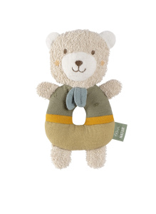 Мягкая погремушка-кольцо Мишка fehnNATUR