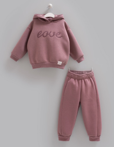 Костюм LOVE начес, слива