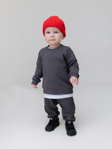 Костюм, серый