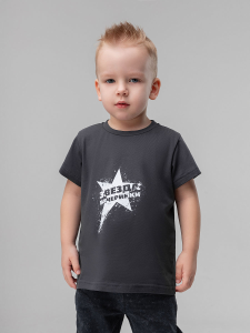 Футболка, темно-серый