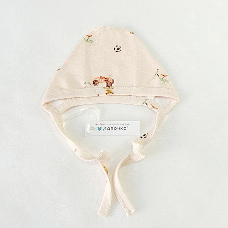 Чепчик,бежевый/игрушки